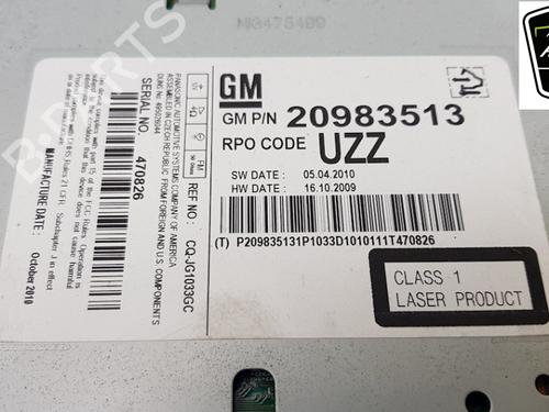 Radio OPEL MERIVA B MPV (S10) 1.4 (75) | BP19666905E6 