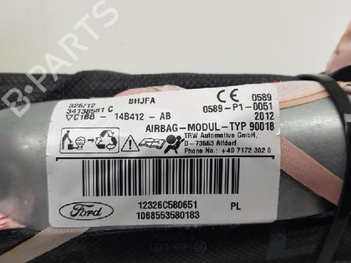 Left curtain airbag FORD FIESTA VI (CB1, CCN) 1.0 | BP12059898C11 