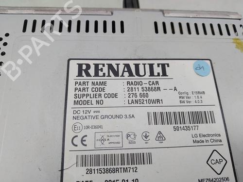Radio RENAULT CLIO IV Grandtour (KH_) 0.9 TCe 90 | BP30060392E6