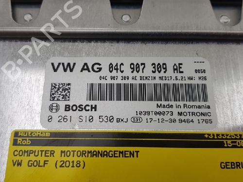 Engine control unit (ECU) VW GOLF VII (5G1, BQ1, BE1, BE2) 1.0 TSI | BP12011005M57 