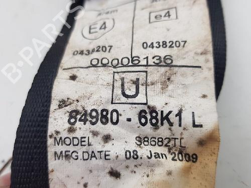 Rear left seatbelt SUZUKI ALTO VII (GF) 1.0 (AMF310, GFC31S) | BP12027541I29 