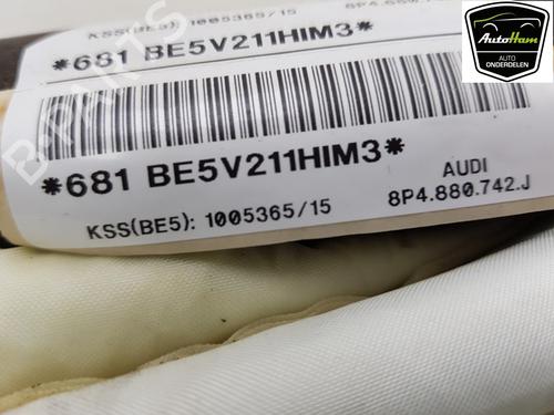 Right curtain airbag AUDI A3 Sportback (8PA) 1.8 TFSI | BP12067080C12