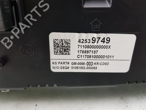 Instrument cluster OPEL MOKKA / MOKKA X (J13) 1.4 (_76) | BP23981954C47 