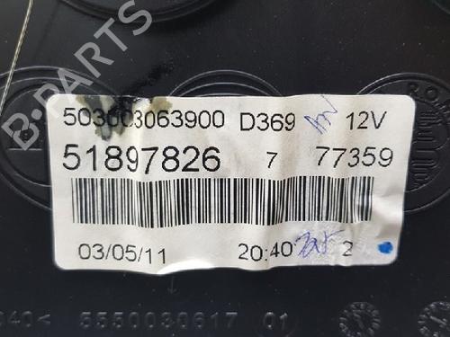 Instrument cluster FIAT PUNTO EVO (199_) 1.3 D Multijet | BP12016605C47 