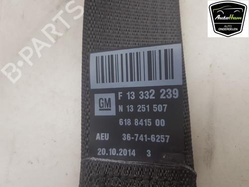 Rear left seatbelt OPEL ZAFIRA TOURER C (P12) 2.0 CDTi (75) | BP13650467I29 