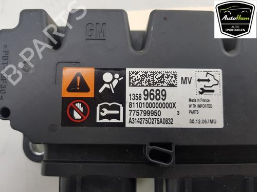 Airbag styreenhed OPEL ZAFIRA TOURER C (P12) 2.0 CDTi (75) | BP13103677M53 