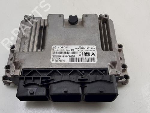 Engine control unit (ECU) CITROËN C3 II (SC_) 1.4 HDi 70 (SC8HZC, SC8HR0, SC8HP4) | BP12010767M57 