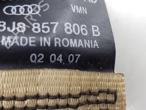 Rear right seatbelt AUDI TT (8J3) 3.2 V6 quattro | BP12027408I28 