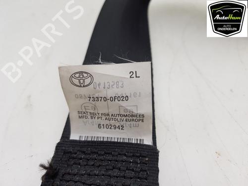 Rear left seatbelt TOYOTA VERSO (_R2_) 1.8 (ZGR21_, ZGR21R) | BP13104553I29 