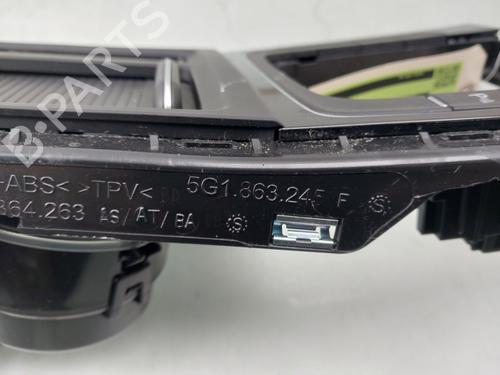 Middle console VW GOLF VII (5G1, BQ1, BE1, BE2) 1.5 TSI | BP33884272I22 - Image 4