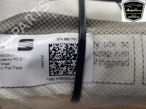 Venstre gardin kollisjonspute SEAT LEON (5F1) 1.2 TSI | BP18856067C11 