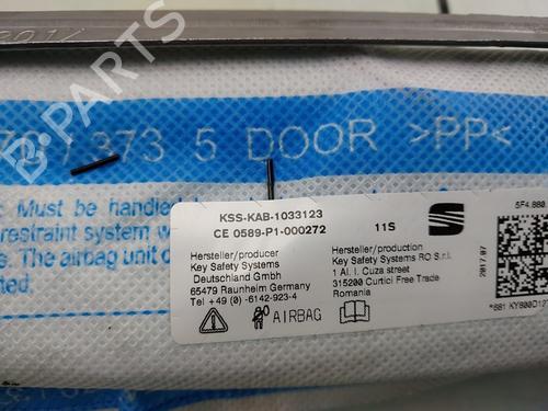 Right curtain airbag SEAT LEON (5F1) 1.0 TSI | BP29713037C12 