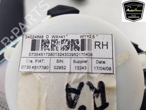 Rear right seatbelt FIAT 500 (312_) 1.4 (312AXC1B, 312CXC1B) | BP18571007I28 