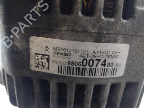 Alternator PEUGEOT 208 I (CA_, CC_) 1.2 VTI 82 | BP32443618M7