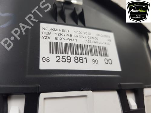 Instrument cluster PEUGEOT 208 I (CA_, CC_) 1.2 PureTech 82 | BP17541579C47 