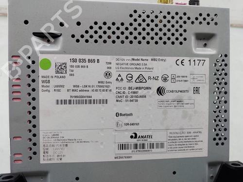 Radio VW UP! (121, 122, BL1, BL2, BL3, 123) 1.0 | BP36108293E6 - Image 4