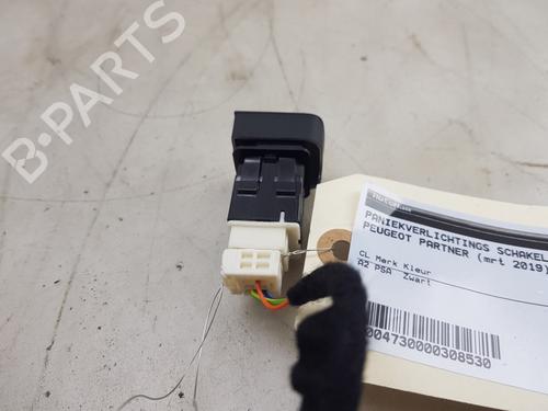 Warning switch PEUGEOT PARTNER Box Body/MPV (K9) 1.6 BlueHDI 75 | BP24133171I22 