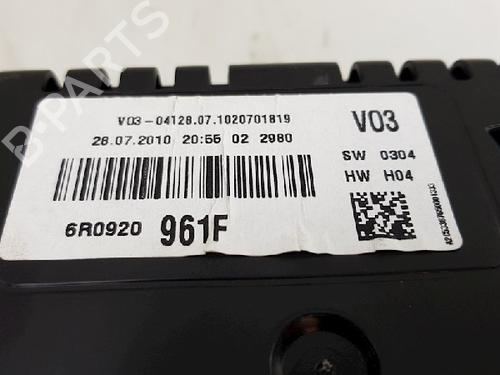 Instrument cluster VW POLO V (6R1, 6C1) 1.2 TDI | BP12016234C47 
