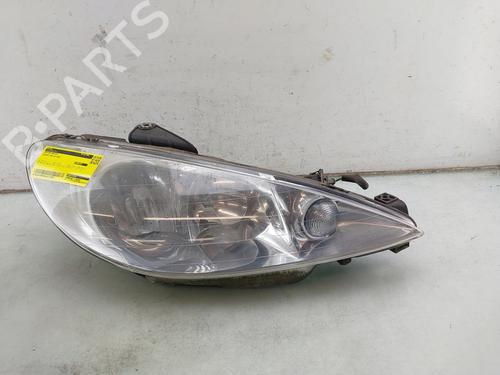 Used Right headlight Right headlight PEUGEOT 206 Hatchback (2A/C) 1.4 i (75 hp) 39742413 39742413