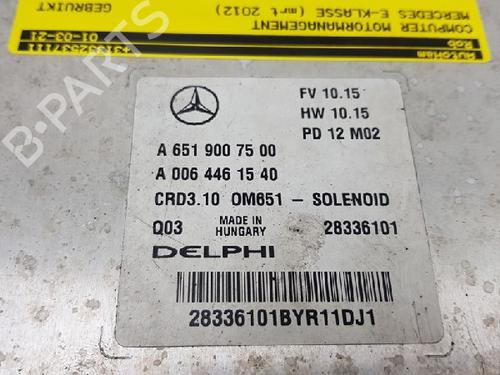 Engine control unit (ECU) MERCEDES-BENZ E-CLASS T-Model (S212) E 200 CDI / BlueTEC (212.205, 212.206) | BP12011185M57 