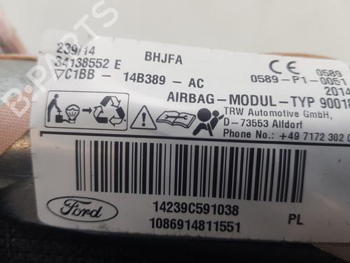 Right curtain airbag FORD FIESTA VI (CB1, CCN) 1.0 Sport | BP29713218C12 