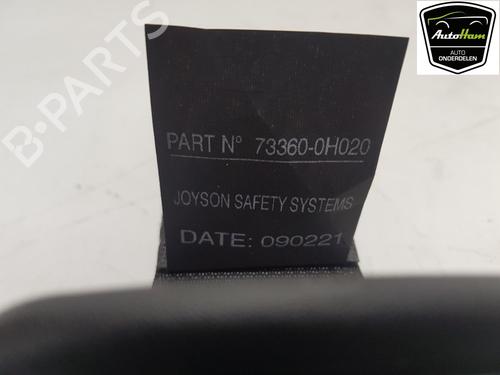 Rear left seatbelt PEUGEOT 108 1.0 VTi 72 | BP12038607I29 