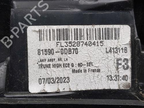 Left taillight TOYOTA YARIS CROSS (MXP_) 1.5 Hybrid (MXPJ10) | BP31092782C34 