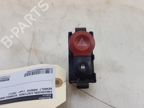 Used Warning switch RENAULT KANGOO III Box Body/MPV 1.5 Blue dCi 95 (FJAB) (95 hp) 26009340