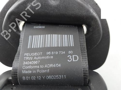 Rear right seatbelt PEUGEOT 5008 (0U_, 0E_) 1.6 16V | BP28038044I28 