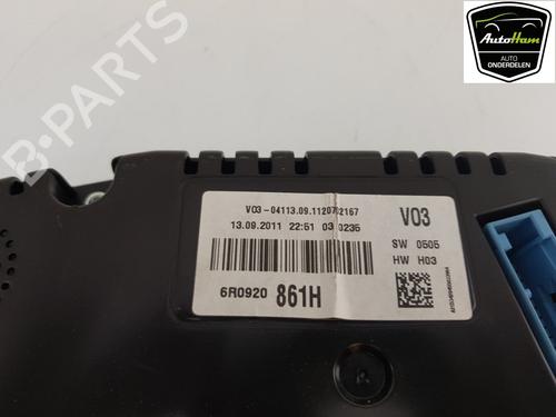 Instrument cluster VW POLO V (6R1, 6C1) 1.2 TDI | BP14921753C47