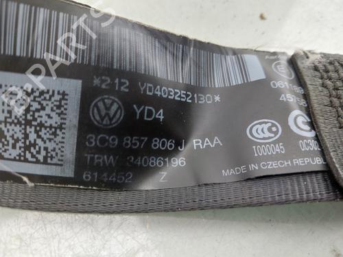 Rear right seatbelt VW PASSAT B7 Variant (365) 1.4 TSI | BP38108490I28 - Image 4