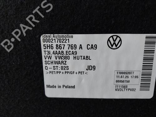 Rear parcel shelf VW GOLF VIII (CD1, DA1) 2.0 GTI Clubsport | BP29503978C85 