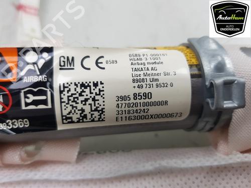 Right curtain airbag OPEL ASTRA K (B16) 1.6 CDTi (68) | BP15387434C12 