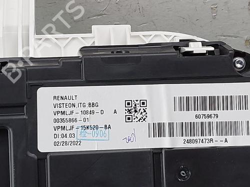Instrument cluster DACIA SPRING EV (B6M1) | BP34540237C47 - Image 4