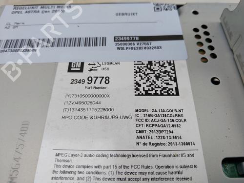 Elektronisk modul OPEL ASTRA J Sports Tourer (P10) 1.6 CDTi (35) | BP29823606M83