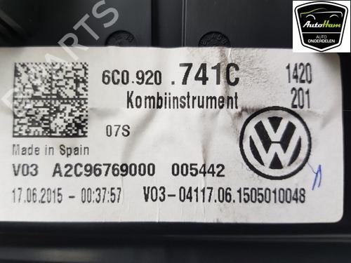 Instrument cluster VW POLO V (6R1, 6C1) 1.4 TDI | BP13105041C47 