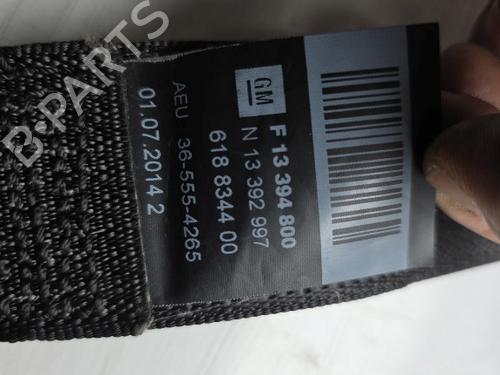 Front right seatbelt OPEL ZAFIRA TOURER C (P12) 1.6 CDTI (75) | BP30167854I25