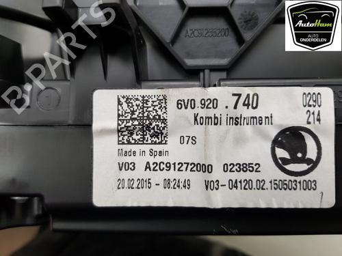 Instrument cluster SKODA FABIA III (NJ3) 1.2 TSI | BP12038760C47 