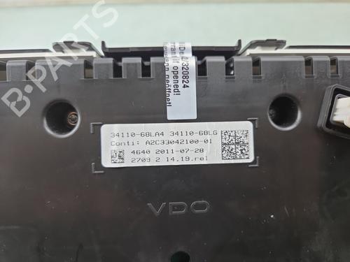 Instrument cluster SUZUKI SWIFT IV (FZ, NZ) 1.2 (AZH412, ZC72S) | BP31041115C47 