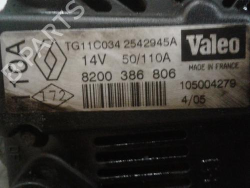 Alternator RENAULT CLIO II (BB_, CB_) 1.5 dCi (B/CB07) | BP12011580M7 