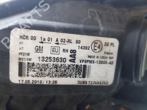 Right headlight OPEL MERIVA B MPV (S10) 1.4 (75) | BP34056984C29  - Image 5