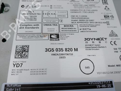 Control unit VW T-CROSS (C11, D31) 1.0 TSi | BP26931669M11 - Image 5
