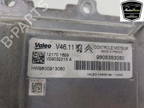 Engine control unit (ECU) PEUGEOT 208 I (CA_, CC_) 1.2 VTI 82 | BP12038496M57 