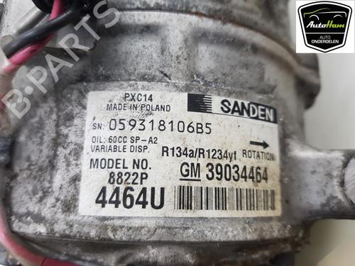AC compressor OPEL ASTRA K (B16) 1.6 CDTi (68) | BP15398662M34 