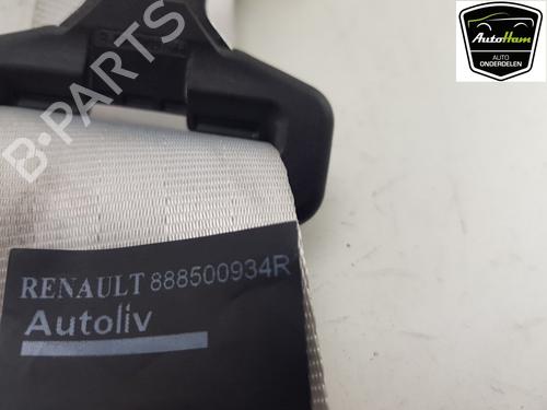 Rear center seatbelt RENAULT ZOE (BFM_) ZOE | BP19521329I27 