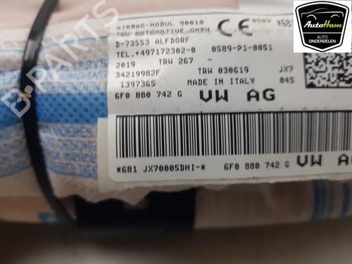 Right curtain airbag SEAT IBIZA V (KJ1, KJG) 1.0 MPi | BP21216368C12 