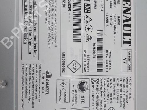 Electronic module RENAULT KADJAR (HA_, HL_) 1.3 TCe 140 (HLNB, HLN1) | BP38435120M83 - Image 4