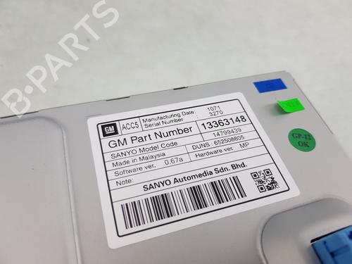Control unit OPEL MERIVA B MPV (S10) 1.4 (75) | BP24826669M11 - Image 4