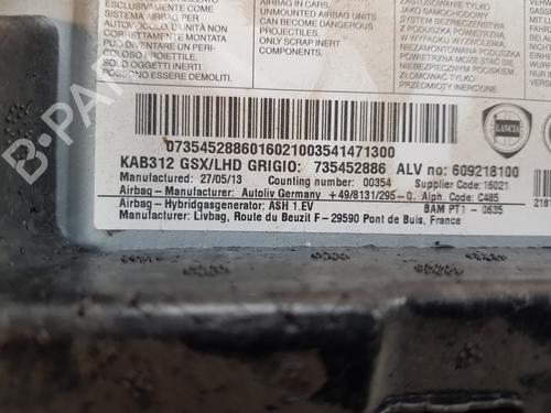 Knee airbag FIAT 500 (312_) 1.2 (312AXA1A) | BP29713102C50 
