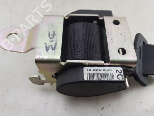 Rear center seatbelt CITROËN C3 Picasso (SH_) 1.4 VTi 95 (SH8FSC, SH8FP0, SH8FP6) | BP13144592I27 